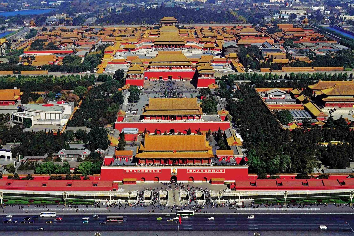 The Forbidden City in Beijing