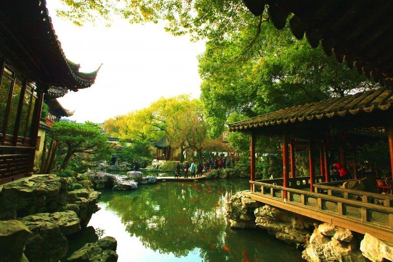 Classical garden in Suzhou